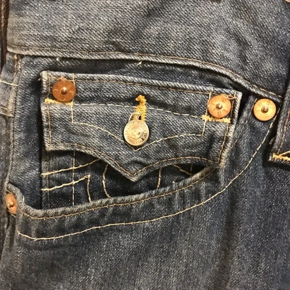 True Religion Men's Blue Jeans